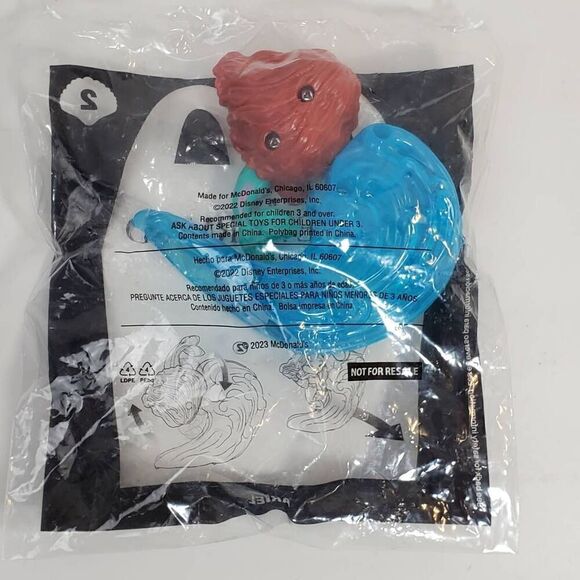 Disney Little Mermaid Arial Action Figure - McDonald's Happy Meal toy - Picture 3 of 3